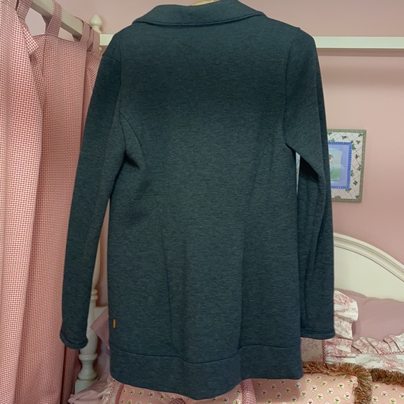 Lucy gray asymmetrical jacket - Picture 2 of 13